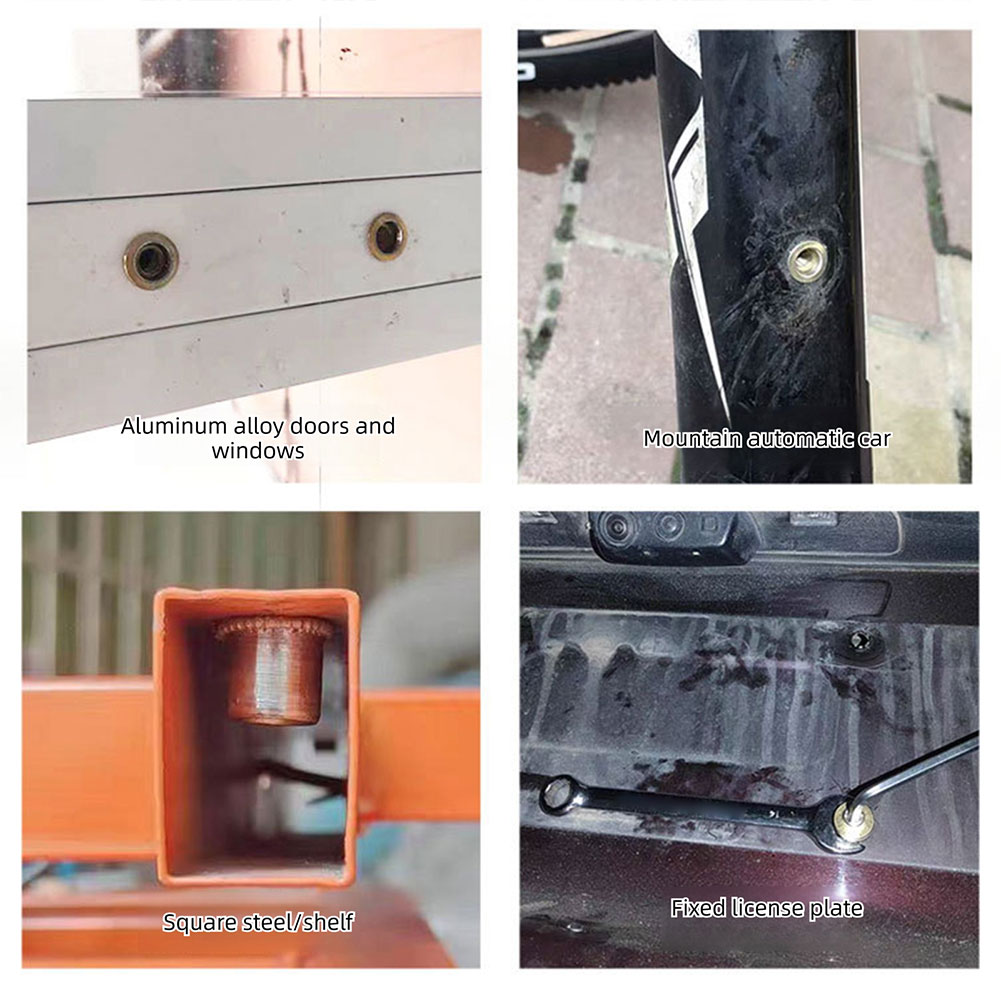 Press-In Nuts Kit,7 Rivets Nut - огляд і ціна Home Improvement Show