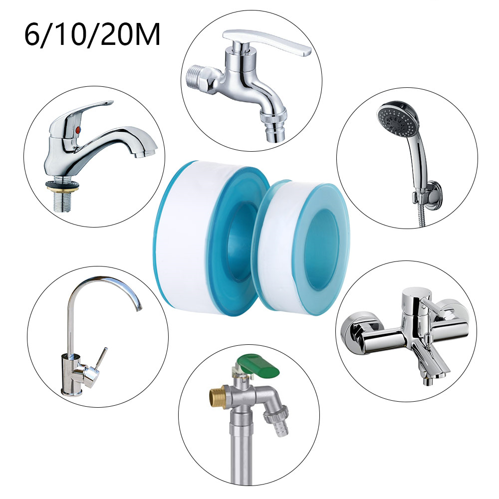 5 Rolls/Pack PTFE Plumbing Thr - огляд і ціна Plumbing Tape Ptfe
