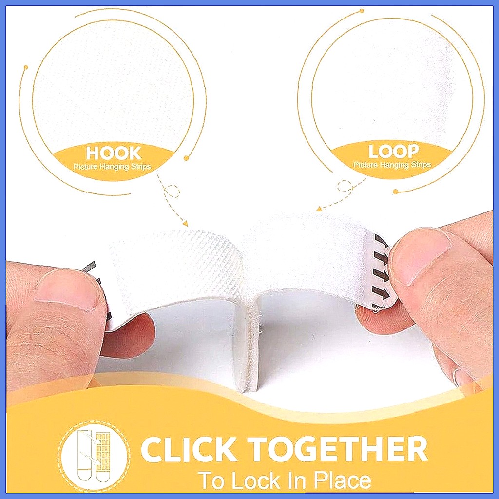 12 Pairs Heavy Duty Picture Ha - огляд і ціна Picture Hanging Strip