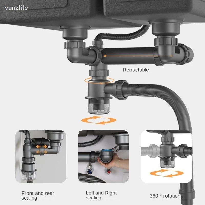 Kitchen Sink Drainer Set Veget - огляд і ціна Home Improvement Kitchen Set