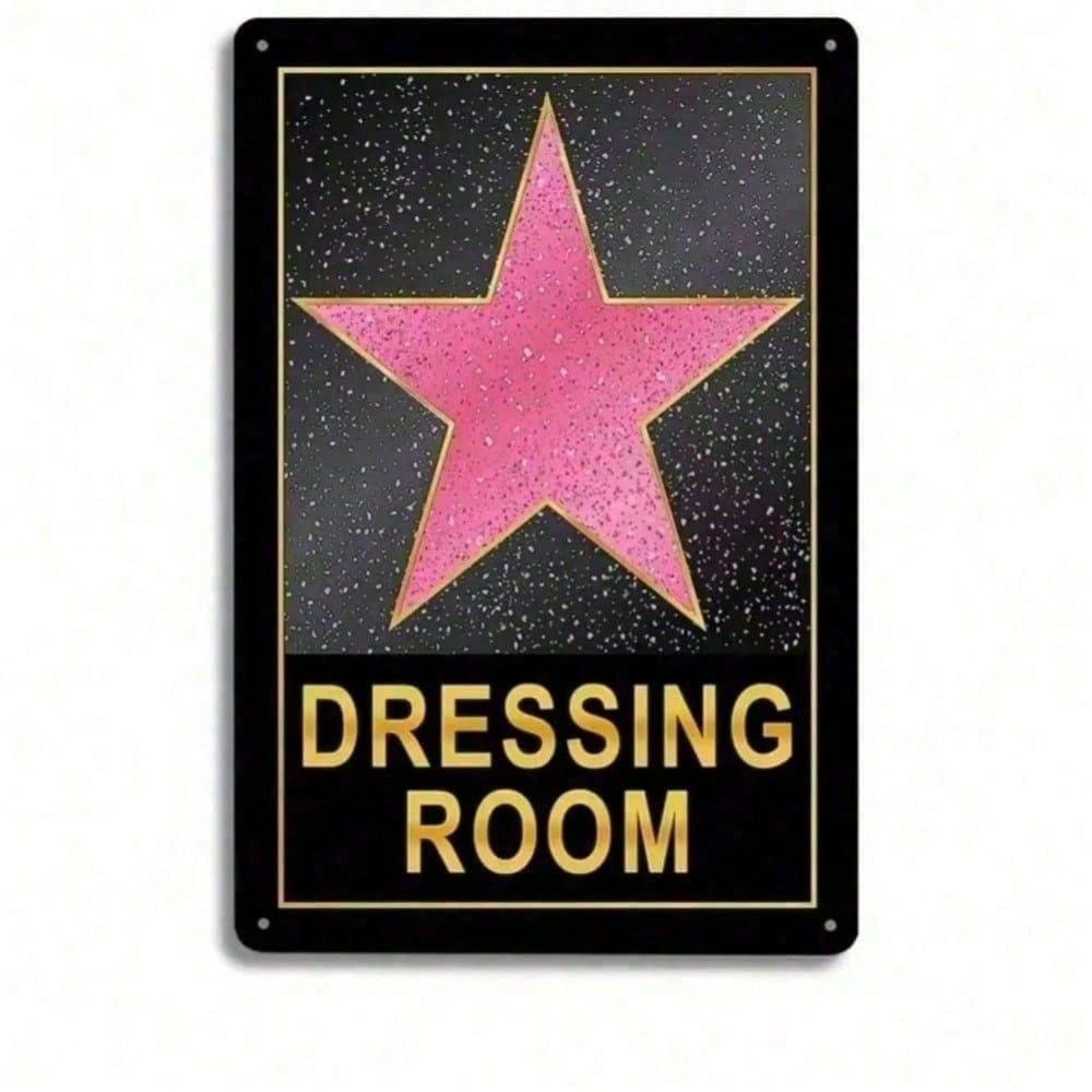 Pink Star Aluminum Tin Sign Ae - огляд і ціна Home Improvement Show