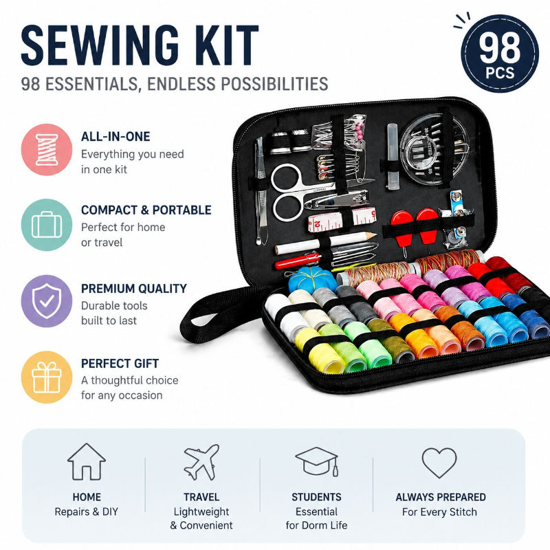 68/98PCS Sewing Accessories To - огляд і ціна Home Improvement Help