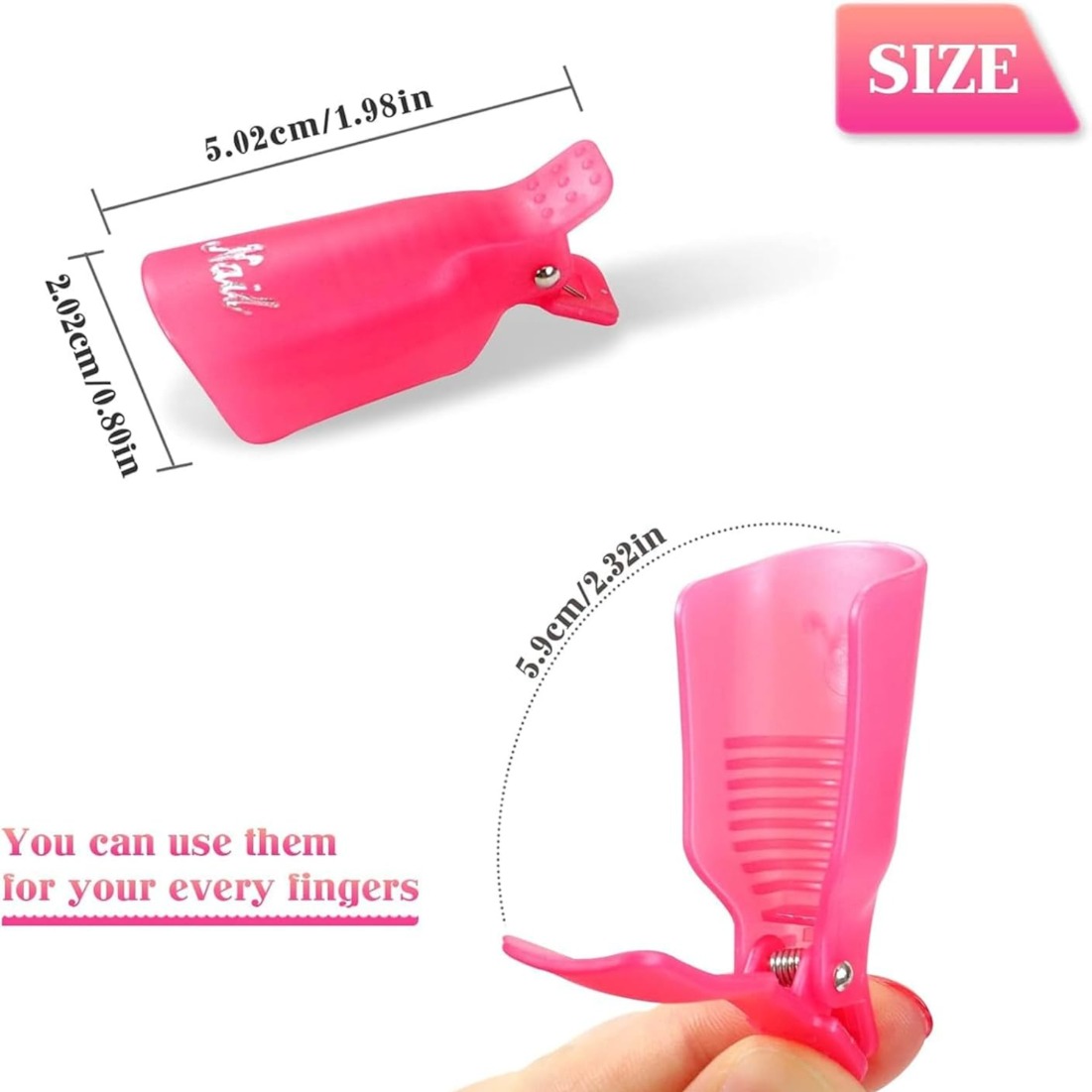 10 Pcs Nail Polish Remover Cli - огляд і ціна Home Improvement Help