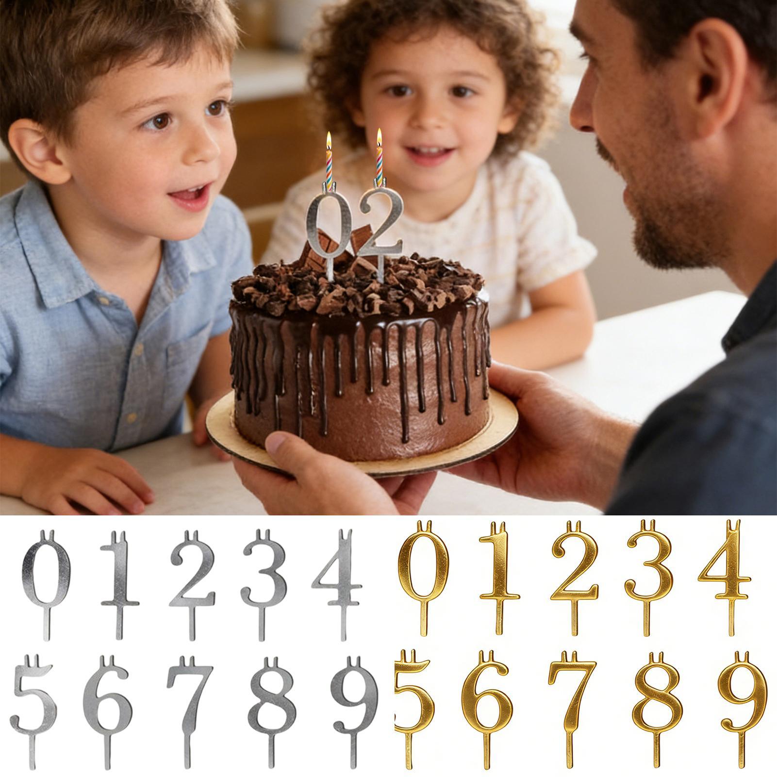 10pcs 0-9 Number Cake Toppers  - огляд і ціна Home Improvement Help